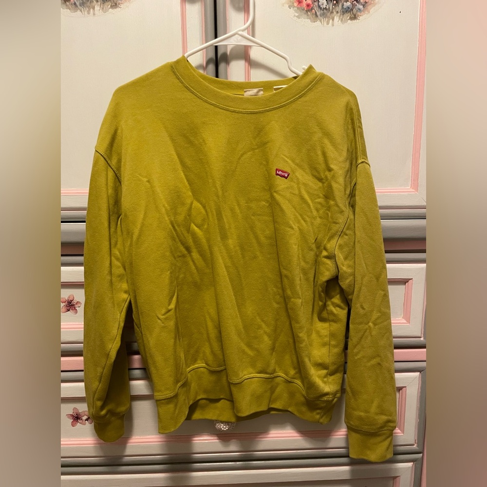 Vintage green Levi sweatshirt size large